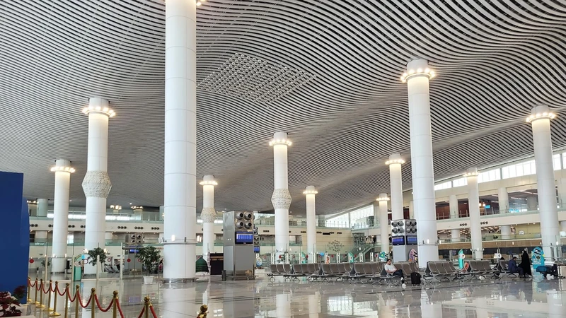 Interior de la Terminal 1.